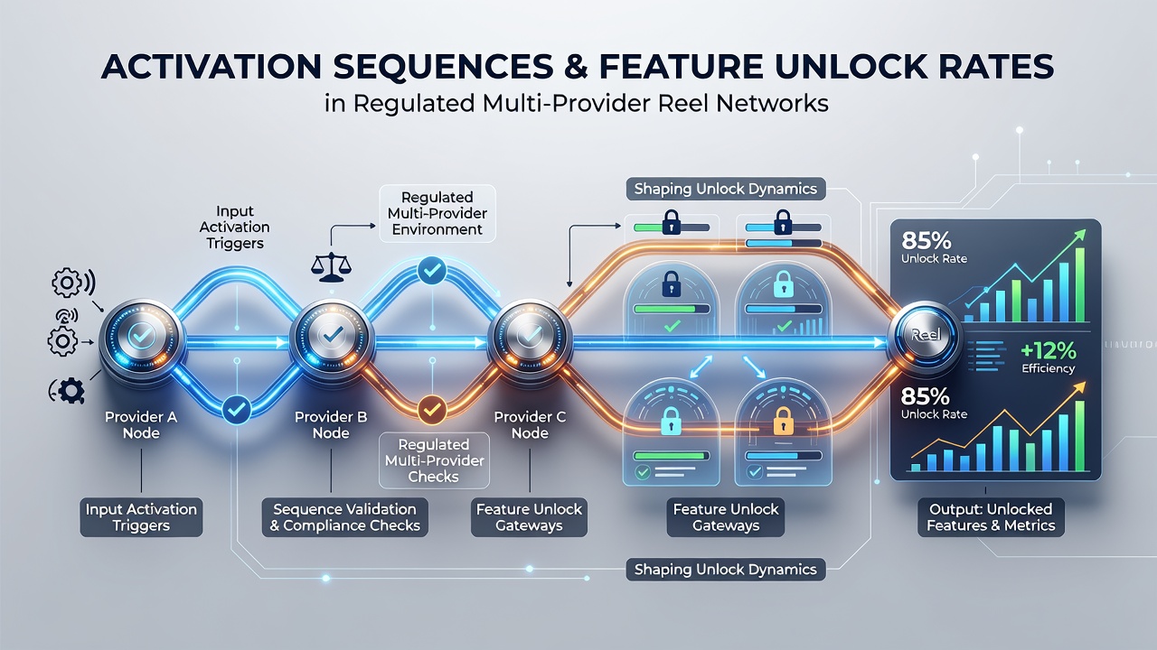 Analyse von Feature-Unlock-Raten in regulierten Reel-Netzwerken